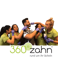 germany smile Sticker by 360°zahn