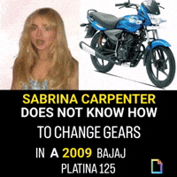 Sabrina Carpenter Bajaj GIF