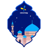 Mosque Telco Sticker by Digi