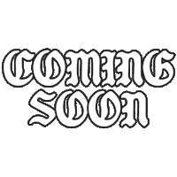 Flashing Coming Soon Sticker by Second Best Collective