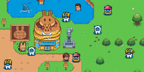 crypt0mj giphyupload metaverse oasis cake monster GIF