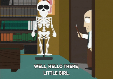 office skeleton GIF by South Park 