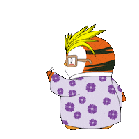 The Simpsons School Sticker by Pudgy Penguins