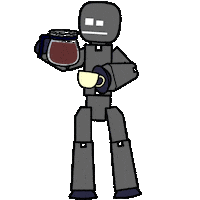 Tired Good Morning Sticker by Stikbot