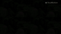 Animated Abstract Cartoon Shapes Seamless Transitions