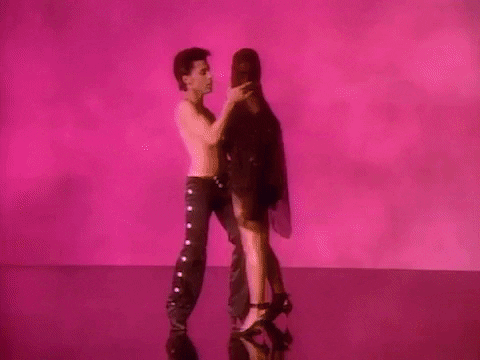 prince kiss GIF