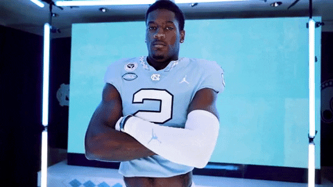 North Carolina Football GIF by UNC Tar Heels