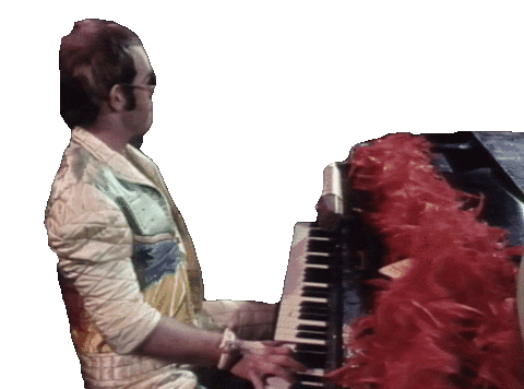 Christmas Vibes Sticker by Elton John