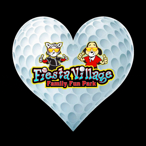 FiestaVillage golf ball fiesta mini golf GIF