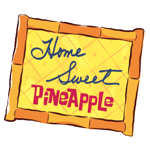 nickelodeonhotels giphyupload nickelodeon spongebob pineapple Sticker