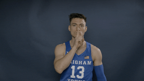 Byu Basketball Gocougs GIF by BYU Cougars