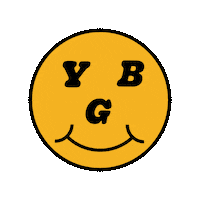 ybgroup smiley smiley face ybg yellow brick group Sticker