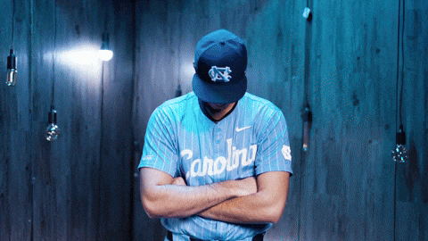University Of North Carolina Baseball GIF by UNC Tar Heels
