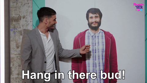 Hang In There Lol GIF by Beauty and the Geek Australia