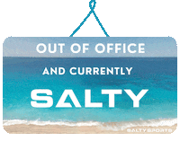 Happy Good Times Sticker by Salty Sports