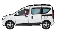 Van Camping Sticker by The Upcycling Camper