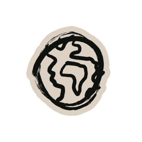 World Earth Sticker by Morrow  - The Creative Club