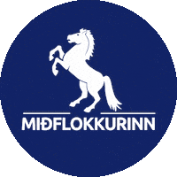 Midflokkurinn xm miðflokkurinn midflokkurinn miðflokkur Sticker