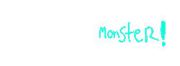 livforthemotion text monster scream yell Sticker