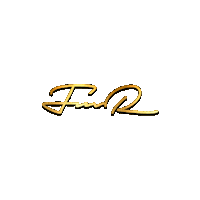 fmrclinica logo gold logotipo fmr Sticker