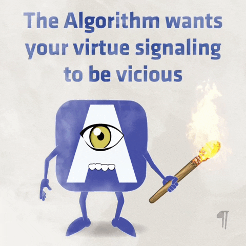 kinetoons giphyupload social media vice virtue GIF