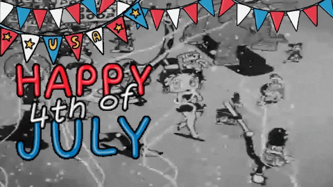 Happy 4Th Of July GIF by Fleischer Studios