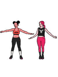 Mood Women Sticker by strong and savage