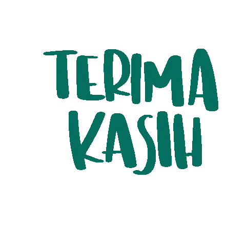 Terimakasih Thank You Sticker