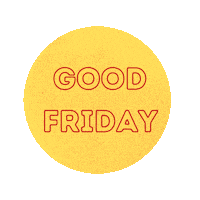 Good Friday Sticker by Social With Rashi