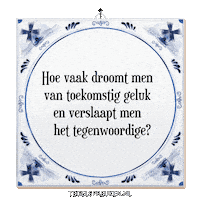 Moment Nl Sticker by Tegelspreuken.nl