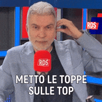 Top Cabaret GIF by RDS 100% Grandi Successi