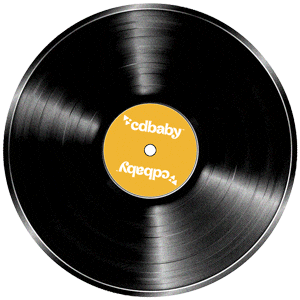 vinyl disc Sticker by CD Baby