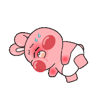 Summer Rabbit Sticker by antomignon