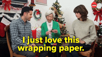 Love wrapping paper