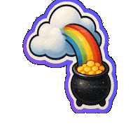 St Patricks Day Good Luck Sticker