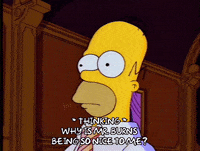 Think Season 4 GIF by The Simpsons