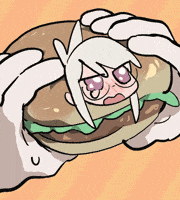 Sad Burger GIF