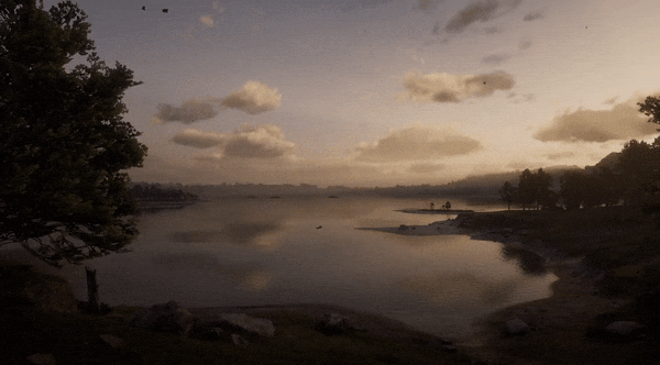 red dead redemption 2 rockstar GIF