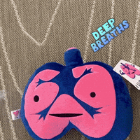 Just Breathe Anxiety GIF by I Heart Guts