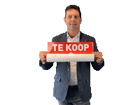 Makelaar Sticker by Van Hassel Makelaars