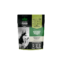 RealNaturesFood barf dog food energy boost raw dog food Sticker