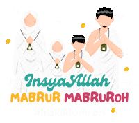 Umrah Insyaallah Sticker by Umroh & Europe Travel Agent