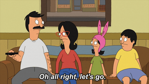 let's go drinking GIF by Bob's Burgers