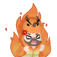 Angry Sticker