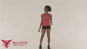 Ball State Hair Flip GIF by Ball State University