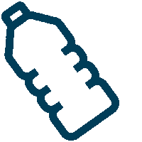 Workout Bottle Sticker by Lahnpark Vital
