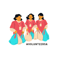 Day Of The Volunteer San Antonio Sticker by Hannah Selby