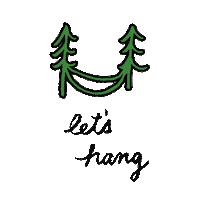 trees camping Sticker by Aerie