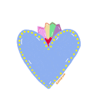 Heart Feliz Sticker