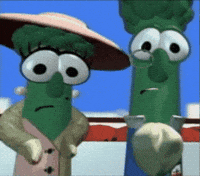 Confused Archibald Asparagus GIF